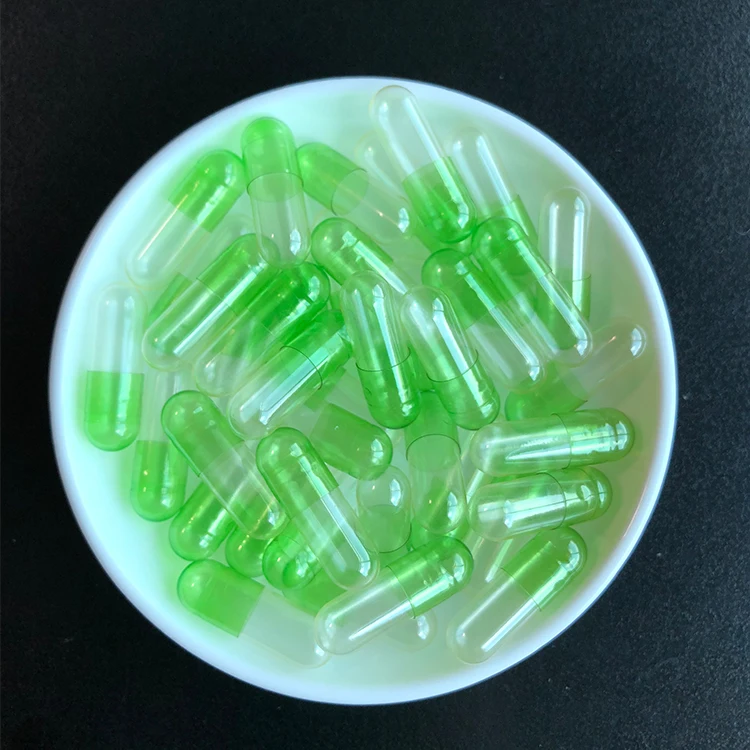 Size 0 1 2 3 4 Printing Vegetarian Colored Hard Pill Empty Gelatin Capsules Capsule Shell