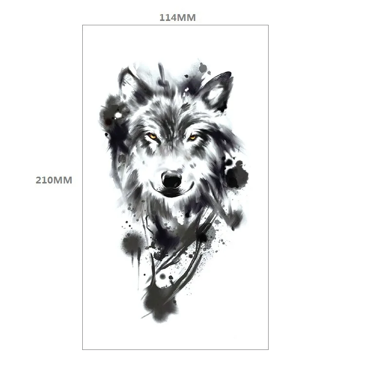 wholesale Wolf tattoo eagle tattoo flower tattoos