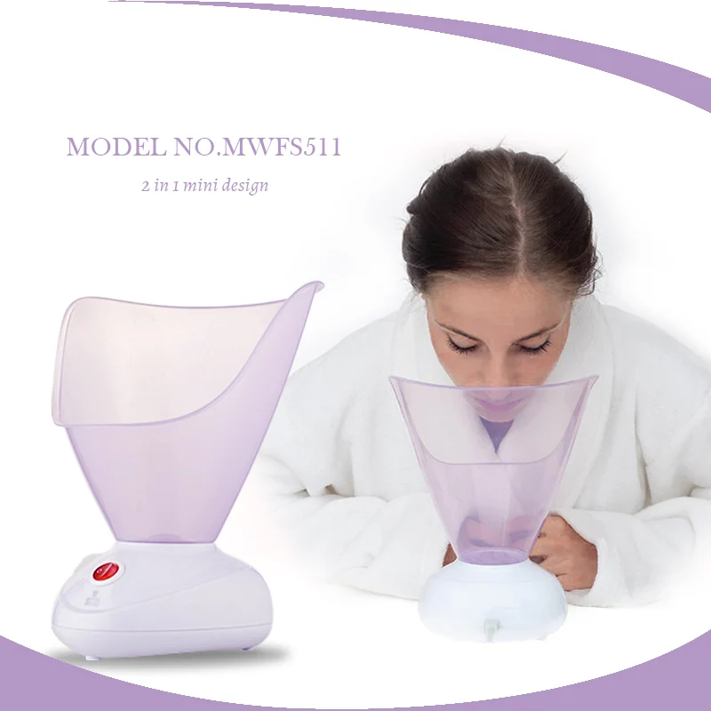 Newest Electric Plastic Nasal Vapor Inhaler/Beauty Equipment/Facial Steamer /Home Personal Spa