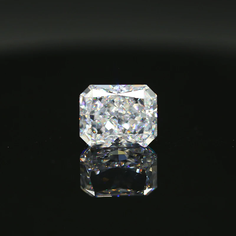 Thriving Gems Factory Outlet Price CZ Stones White Octangle Rectangle Ice Crushed Cut Cubic Zirconia