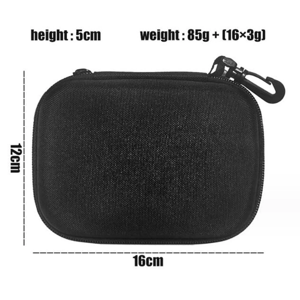 Metal Spoon Spinner Fishing Lure 16pcs Set Spoonbait Crankbaits Fishing Wobblers for Pike Crochet Kit Artificial Bait