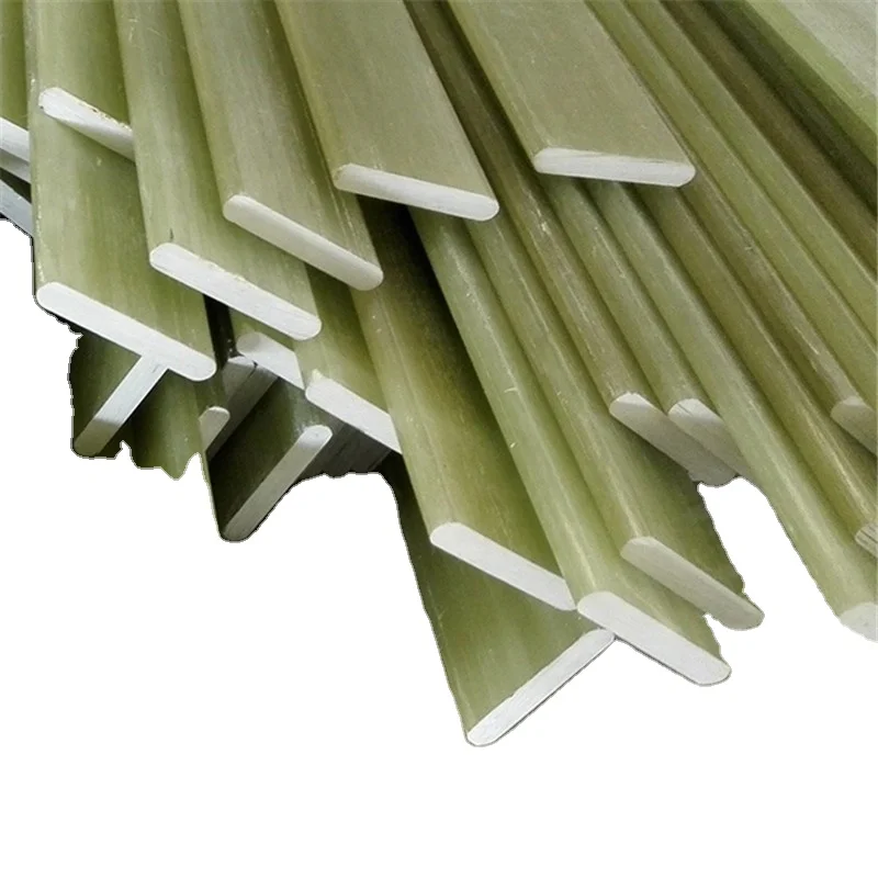 High Strength No Rust FRP Fiberglass Bar Epoxy Fiberglass Strip for Bow