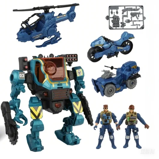 Искусственные боевые машины игровой набор со светом и звуком