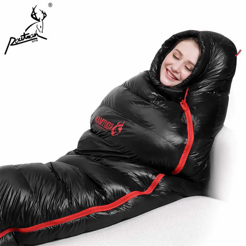 
ROUTMAN RS-309 Eider Down Quilt Outdoor Down Blanket Waterproof Travel Camping Mummy Sleeping Bag 