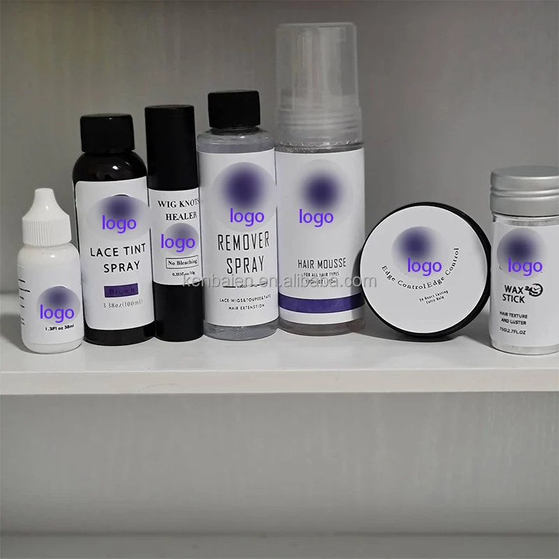 OEM Strong hold tube lace glue got2b glue wig edge control with brush and lace tint stick kit