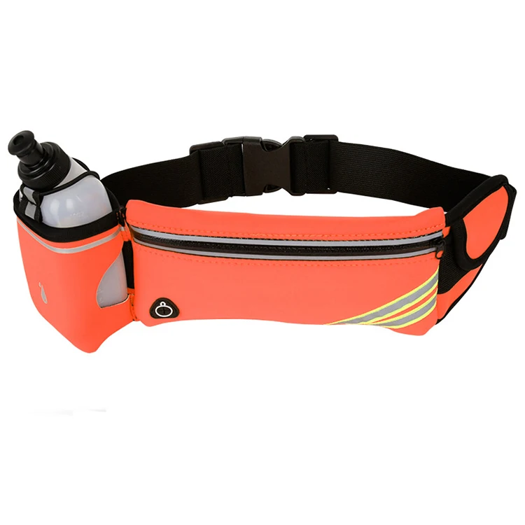 Waist Pack with Water Bottle for Hiking Fitness Runners Belt Fanny Pack for iPhone Sports Waist Pack Belt Pouch Running Belt