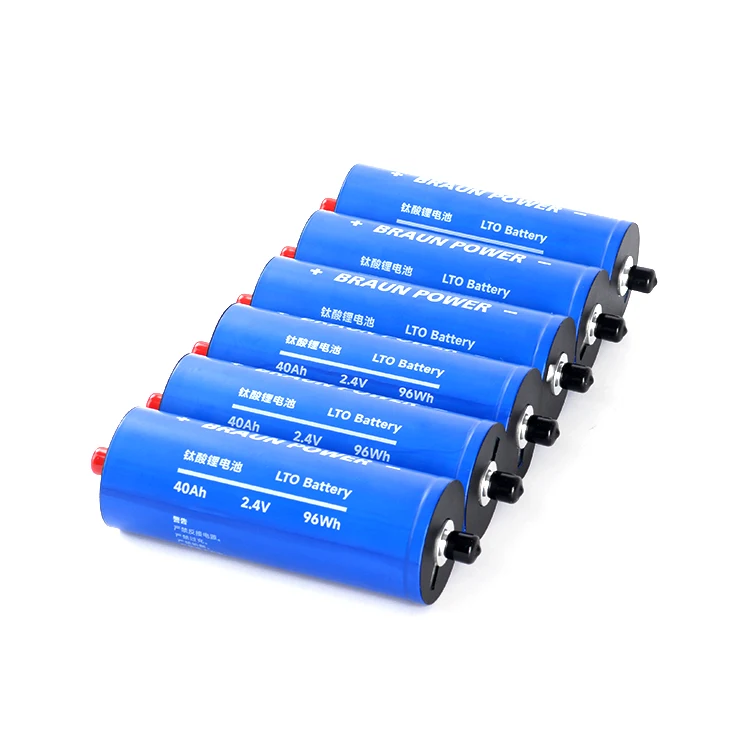 Оригинальный литиевый титанатный аккумулятор 45Ah 2 4 В 30ah 35ah 40ah 50ah Lto 66160 батареи элементы
