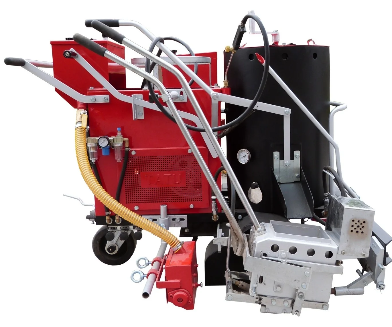 Multi-function Safety reflective convex rumble strip marking lines thermoplastic convex screed marking machine