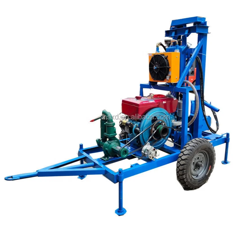 Water Well Rig Drilling Machine Portable/Water For