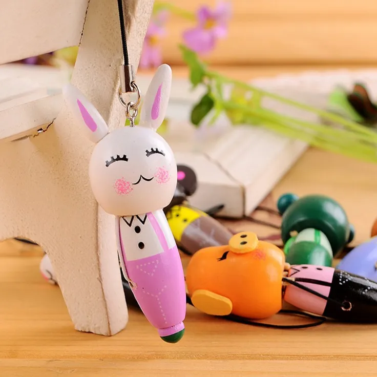 Мультяшная деревянная шариковая ручка для учеников начальной школы креативный канцелярский подарок детей