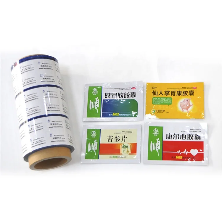 
Custom Logo Printed Pharmaceutical Packaging Composite Film For Blister 