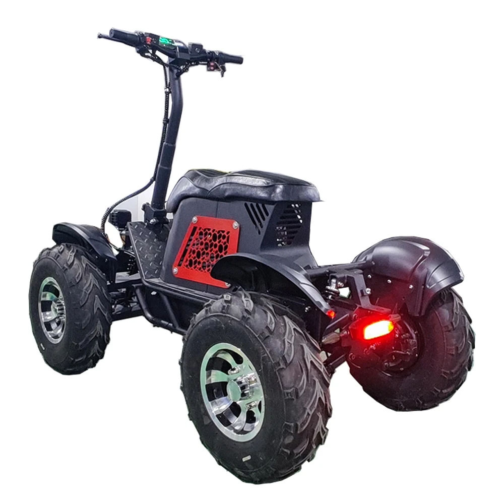 Custom 60v 60ah mit 10000w adult beach mountain 4wd 4X4 electric atv e utv snow machine scooter all terrain and utility vehicles