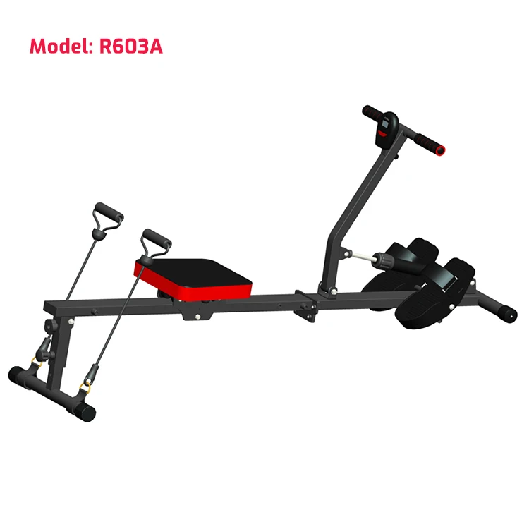 Tellus Fitness Rowing Machine, Hydraulic Rower Machine with 16 Resistance Levels