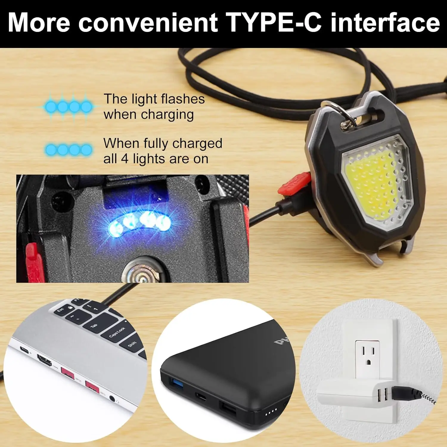 Заводские аварийные огни USB-зажигалка перезаряжаемая зажигалка рабочая вспышка рабочий свет светодиодный перезаряжаемый брелок