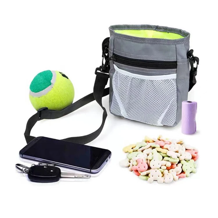 Hot selling Pet Treat Pouch Bag Cute Dog Snack Training Pouch Waterproof Big Capacity
