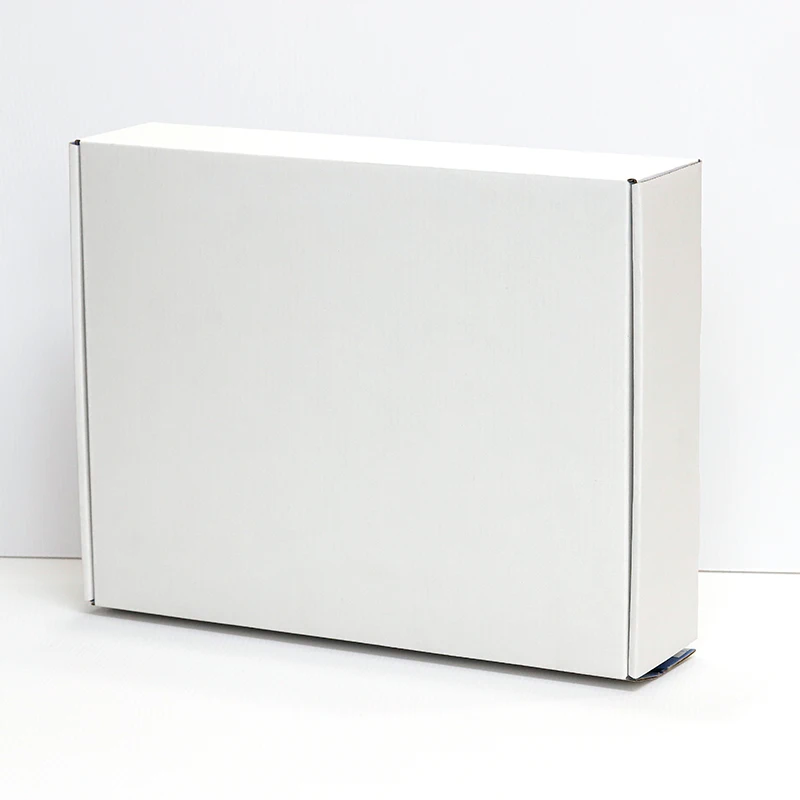 Custom  Self Adhesive mailer corrugated Box  with  Tear Strip Shipping Box With Self Adhesive with Easy to tear