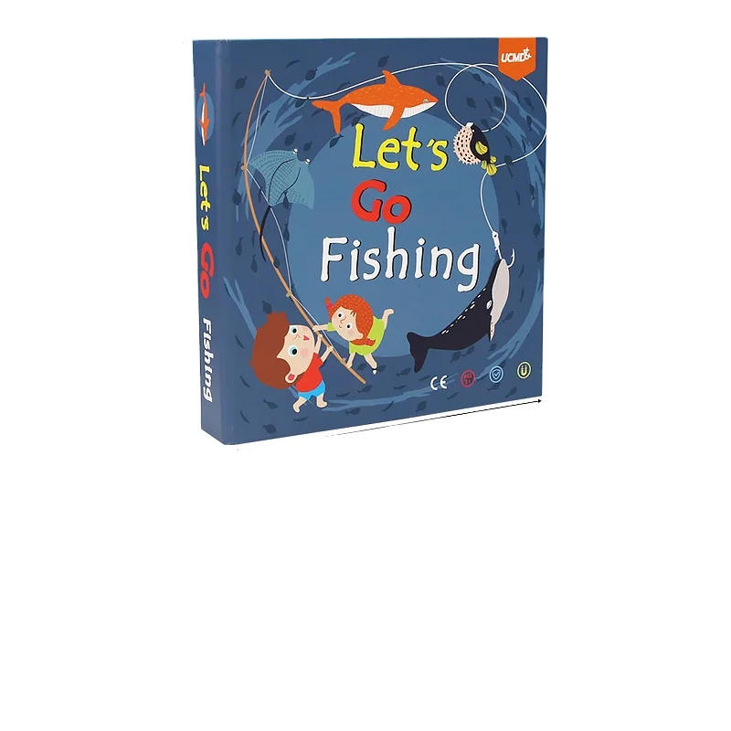 Magnetic Fishing Game Toy for Kids Catching Fish Letters Preschool Games Fishing Toys with Magnet Poles