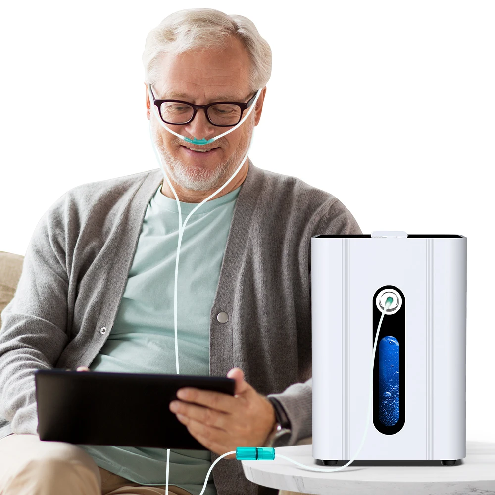 Suyzeko Free Shipping Relieve Fatigue Improved Recovery White Color Portable Hydrogen Inhalation Machine For Clinic Use