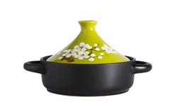 Кухонные принадлежности для приготовления пищи, мини-кастрюля для тушения супа, марокканская керамическая тагиновая кастрюля с крышками