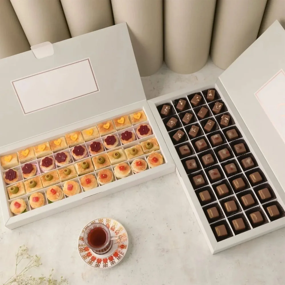 Valentines Chocolate Folding Box Chocolate Packaging Box Gift Packaging For Food Chocolate Candy