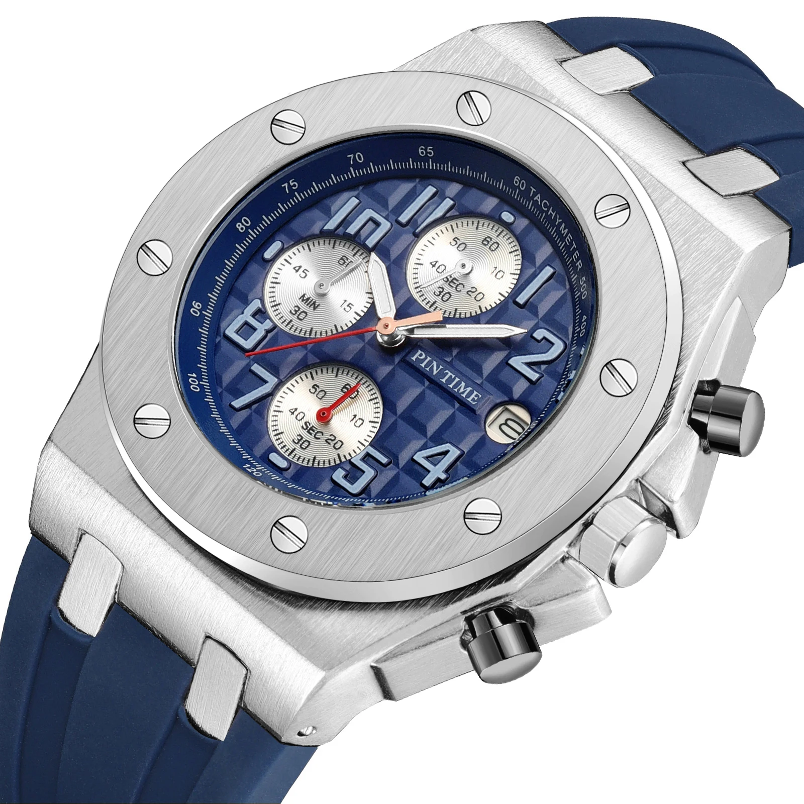 Waterproof Brand Private Label Watch Men Wrist Luxury Hip Hip Diamond Iced Out Men Watch Horloges From China