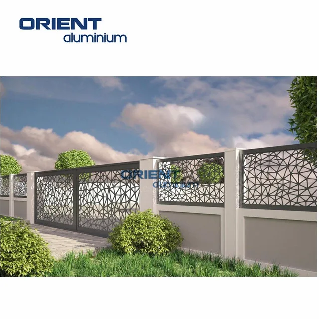 Laser Cut Aluminum Decorative Interior Perforated Metal Screen Wall Panel