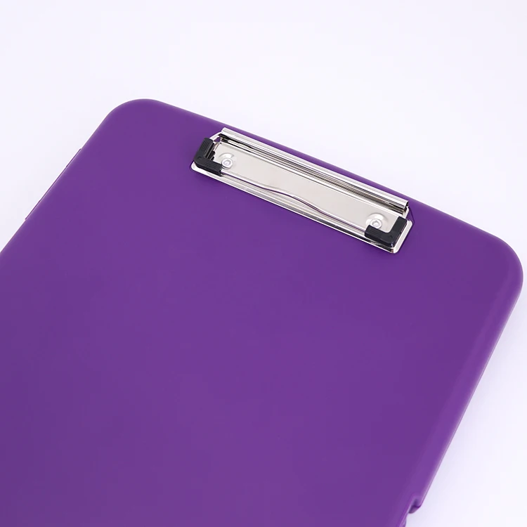 Free Sample Office Transparent A4 A3 Plastic Desk Organizer Folders Clip Board With Storage document File Box