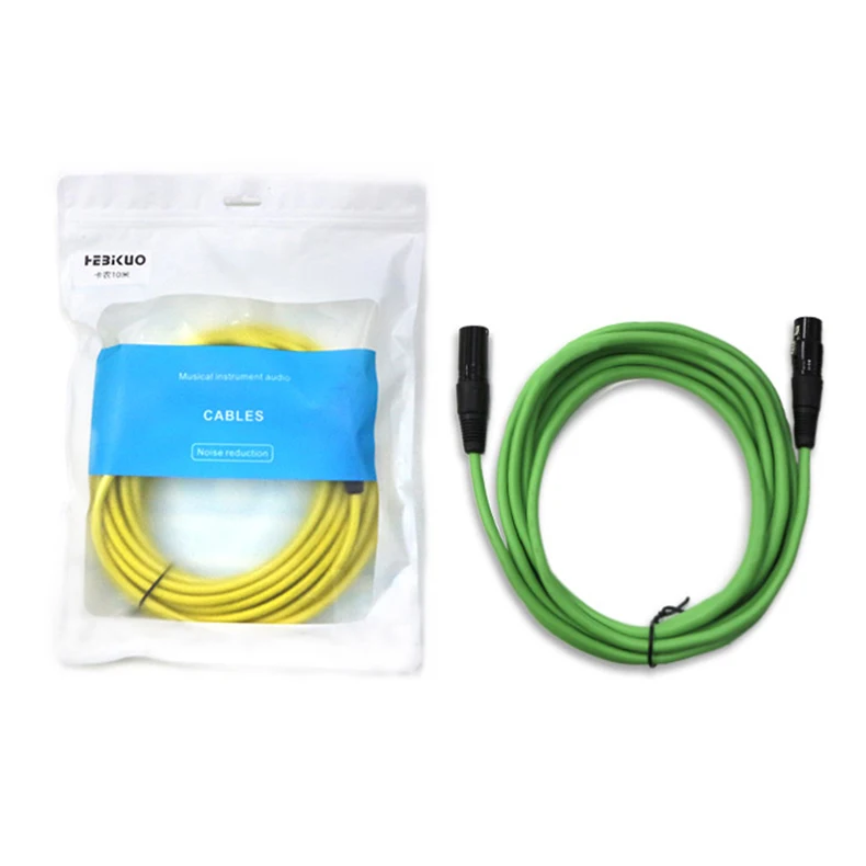 3/6/10 Meters Multi Layer Isolated Bass Keyboard Instrument Cable For Microphone/louder Speaker