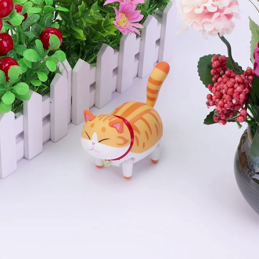 Новый Дизайн Прогулки Cat Электрический котенок слепой Toy Box милый кот электронные игрушки Подарочная коробка 6