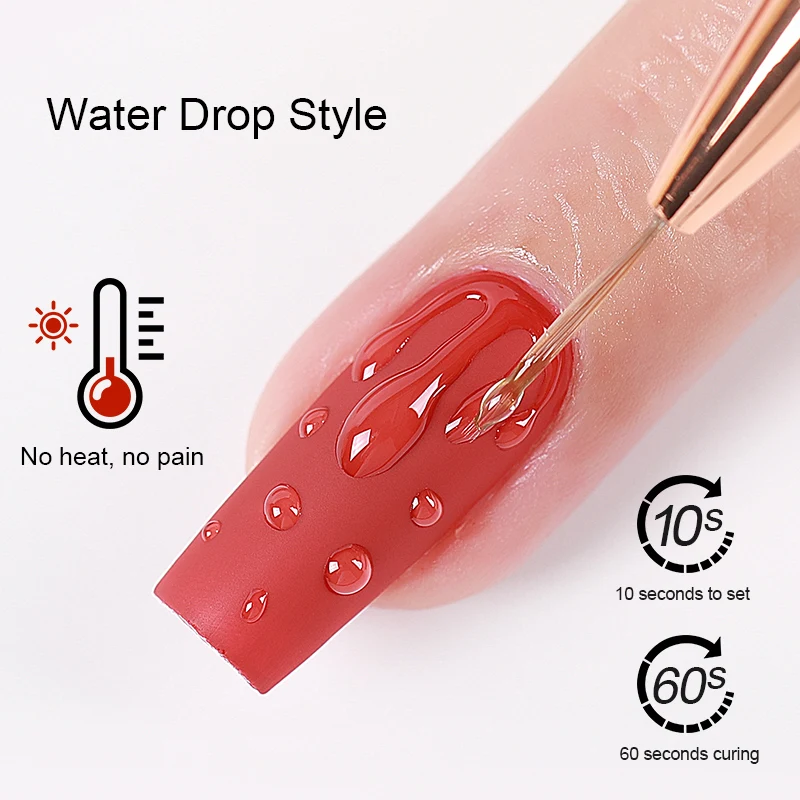 15ml/Bottle Water Droplet Nails Gel Polish varnish Soak Off UV LED Nail Gel Polish Nail Art Design