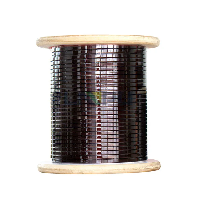 Сертификация UL, эмалированная квадратная алюминиевая обмоточная магнитная проволока, эмалированная плоская квадратная алюминиевая обмоточная проволока