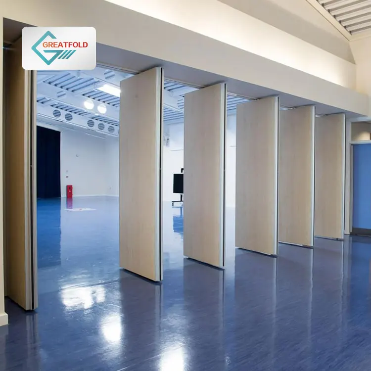 India Classroom Soundproof Folding Partition Acoustic Operable Partition Wall With High Quality Partition