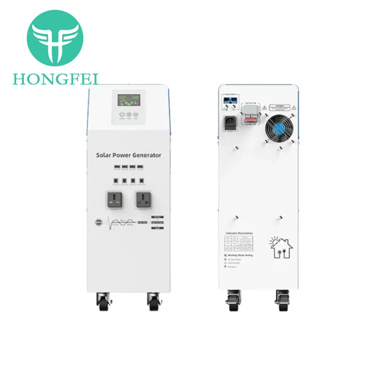 Off Grid Solar Power Photovoltaic Generator System With Panel Completed Set For Home