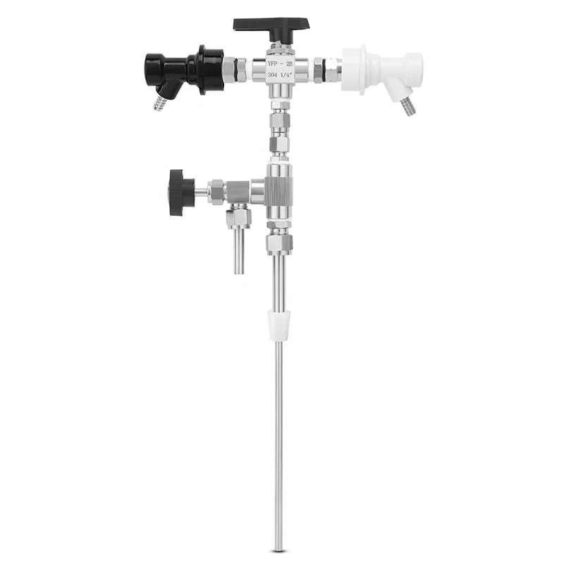 Beer Bottle Filler,Ball Lock Counter Pressure Bottle Filler,304 Stainless Steel Beer Bottle Filling Tools For Homebrew