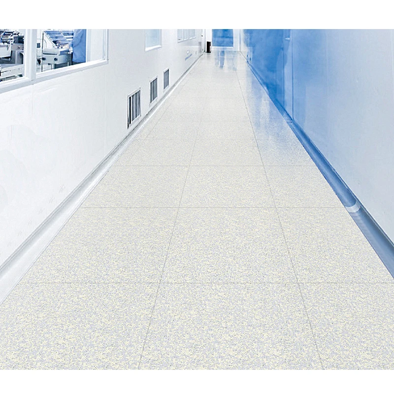 LG/LX 3Mm Homogenous Esd Vinyl Flooring for Hospital Anti Static Conductive Vinyl Tiles Esd Floor Plank Tiles