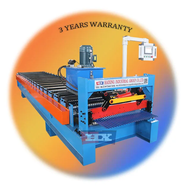 Haixing Metal Roof Roll Forming Corrugated Sheet Making Machine