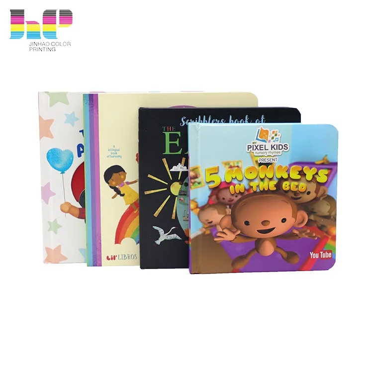 
high quality cheap full color custom printing self publish children board book 