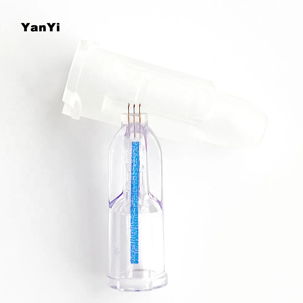 YnaYi 3pins nosoft meso nano needles for Hyaluronic acid filling Acne Removal Skin Rejuvenation Acne Removal Moisturize