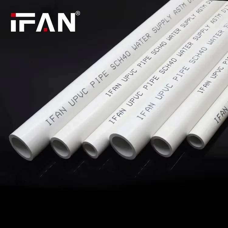 Прямая Продажа с фабрики IFAN труба из ПВХ белая SCH40 оптовая продажа водопроводная