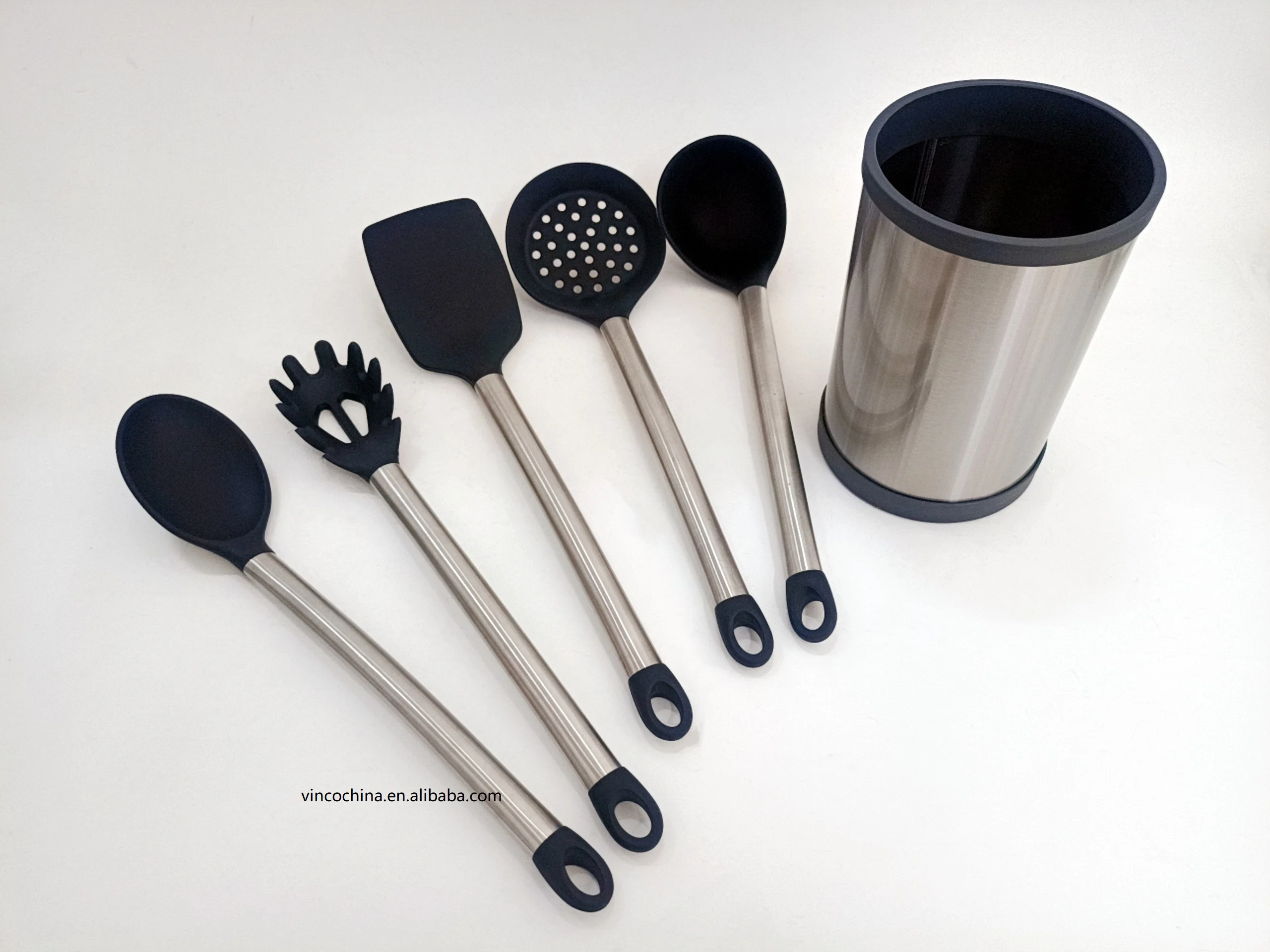 Factory Wholesale High Quality Stainless Steel Tableware Storage Rack Kitchen Utensil Storage Holder