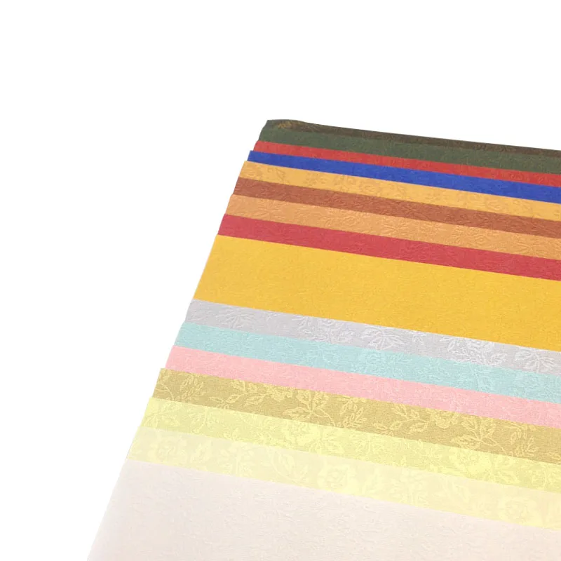 Wholesale Embossed Metallic poster DIY Cut Paper Poetry Origami paper For School Children Handmade Craft