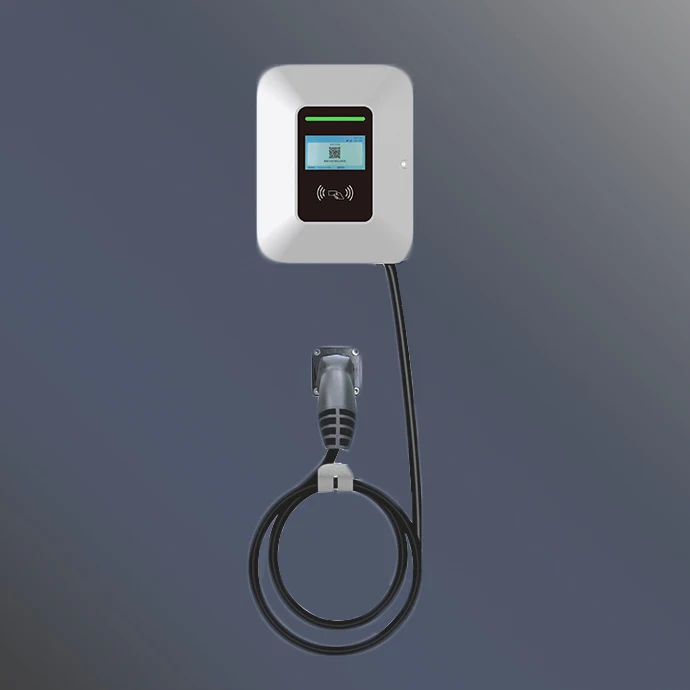 Wall-mounted Fast ev charging stations 7kw 11kw 22kw smart ev charger 32a Type 2 Wallbox For Home Electric Vehicle Ev Charger