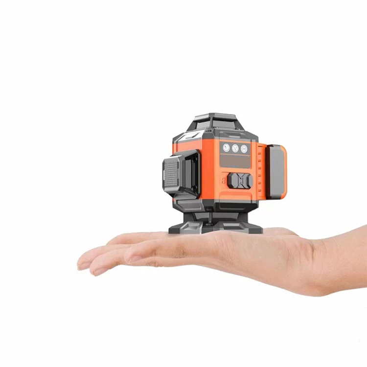 Hot Sale Green Laser Level Professional 12 Lines 4D Outdoor Indoor Automatic Cross Line Laser Level