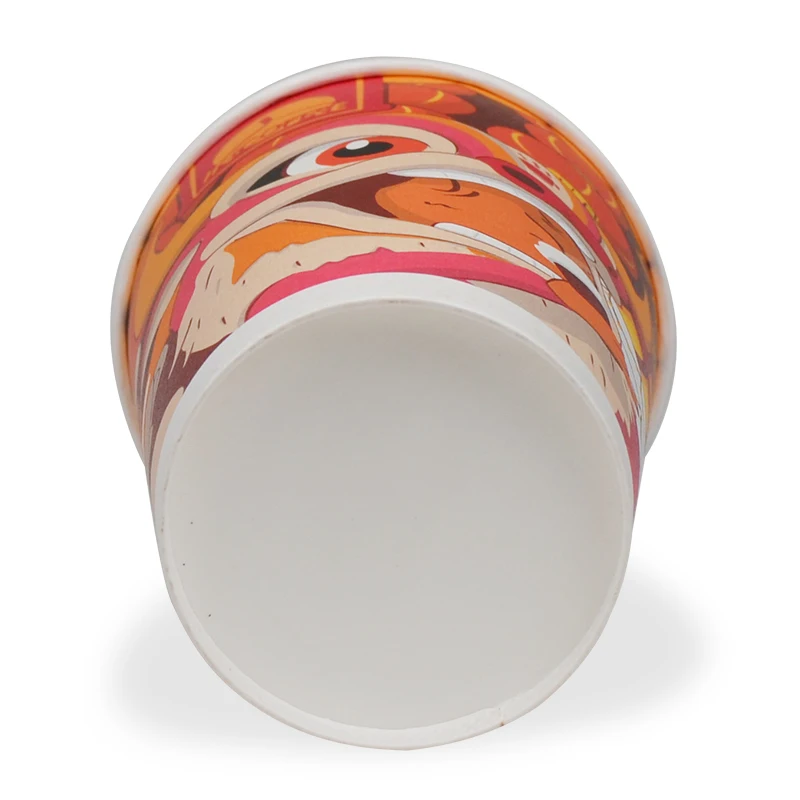 Wholesale Printing 8oz 12oz 16oz Single Wall Disposable Paper Cups customized hot coffee paper cup with sleeves and lid