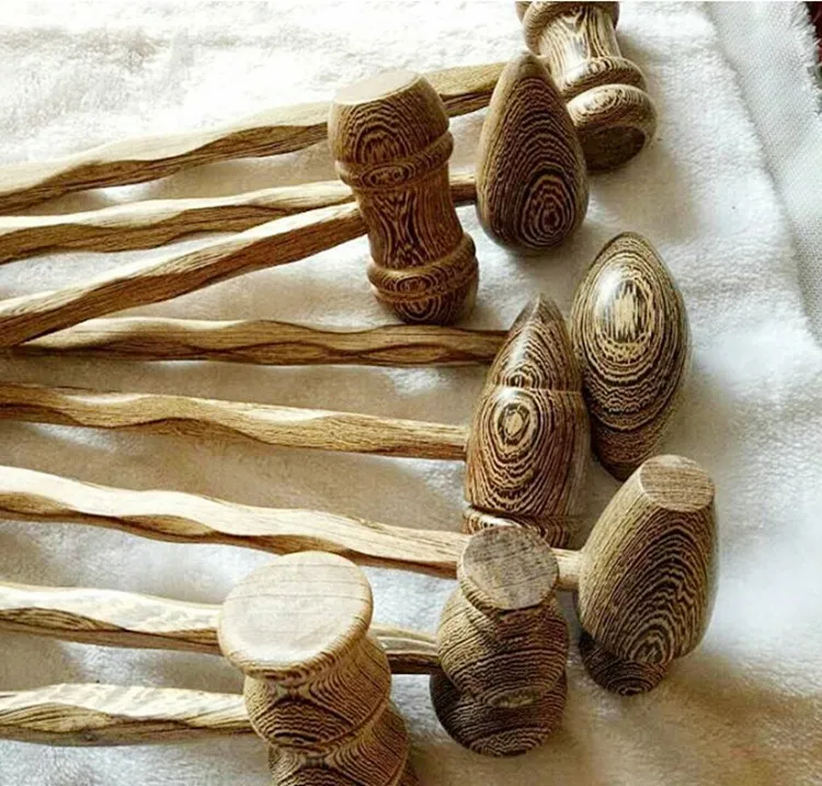 
Wooden massage hammer spinal massage 