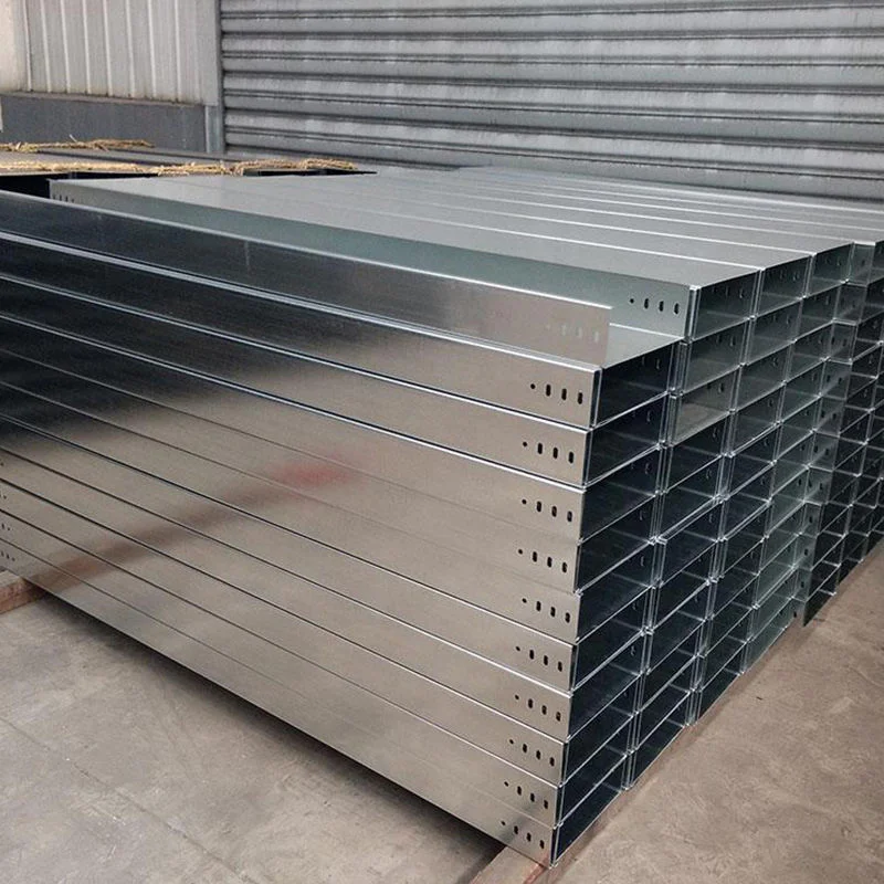 Cable tray fireproof steel galvanized cable bridge cable trunking tray