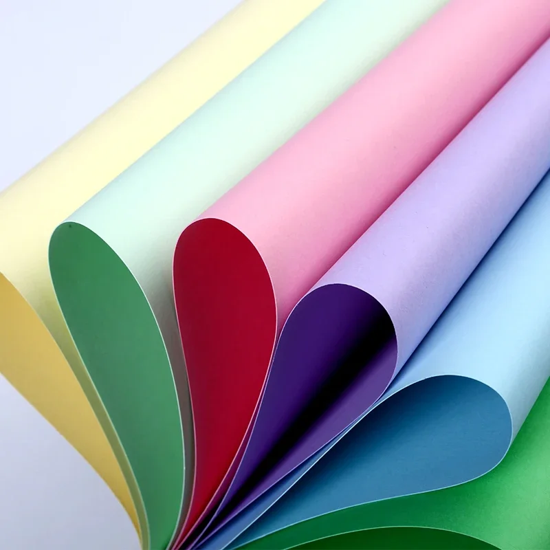 Chinese Wood Pulp Printing Paper Resma De Papel De Colores Spectra Color Paper Color Paper