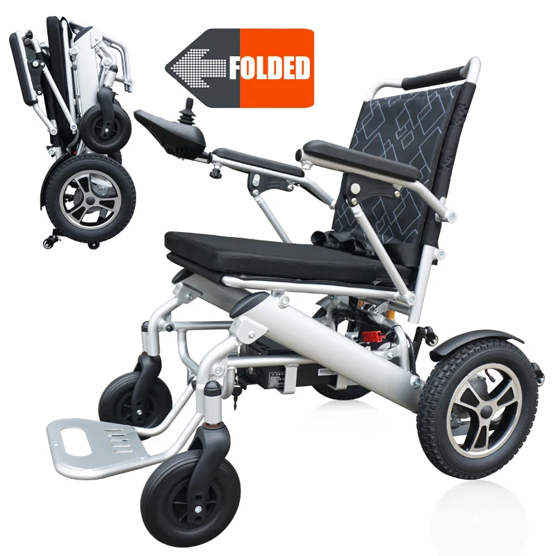 Кресло-каталка складное электрическое для самолета и параплегика, Прямая поставка с завода