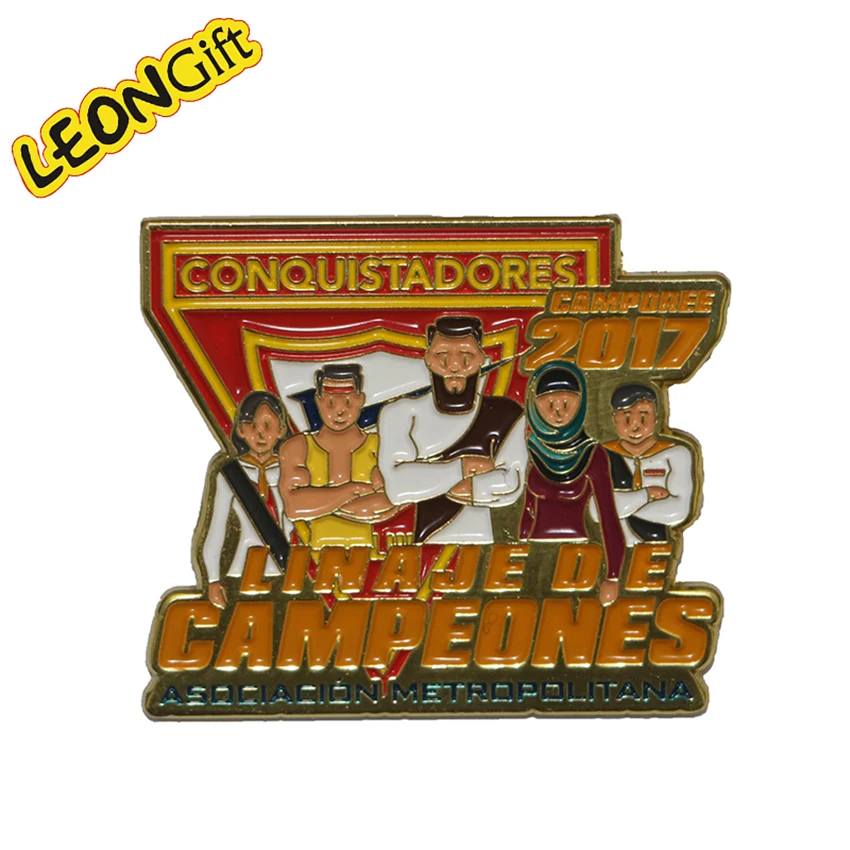 Custom Pins Metal Logo Badges Brooch Hard Soft Enamel Pins With Backing Card Lapel Pins for Clothes Decorative