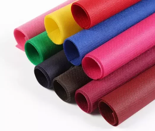 Factory  wholesale 100% PET  PP  PLA   Fiber Flatbond Thermal bond nonwoven Fabric